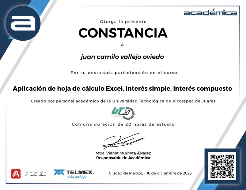 Excel: Interés Simple y Compuesto